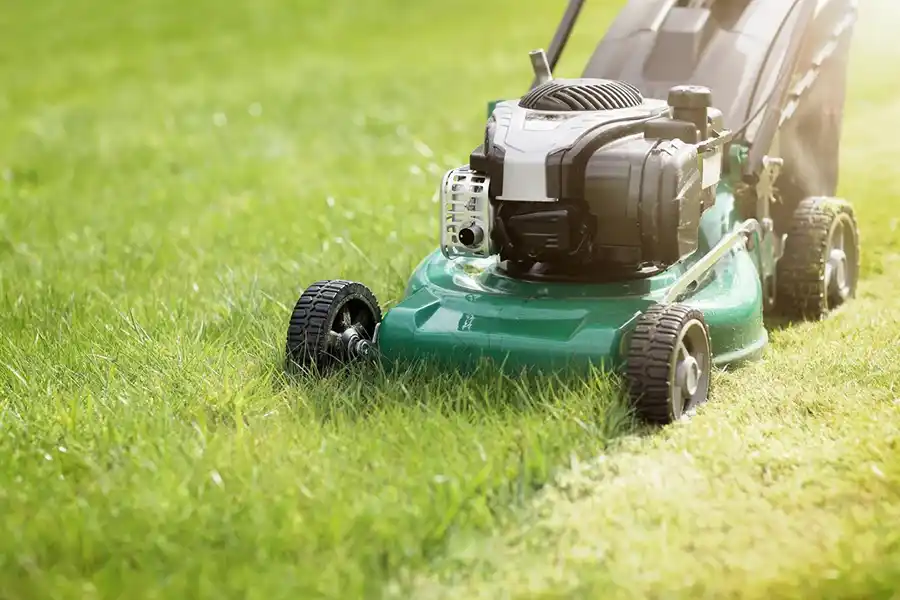 Can you mow wet grass in Deltona, FL